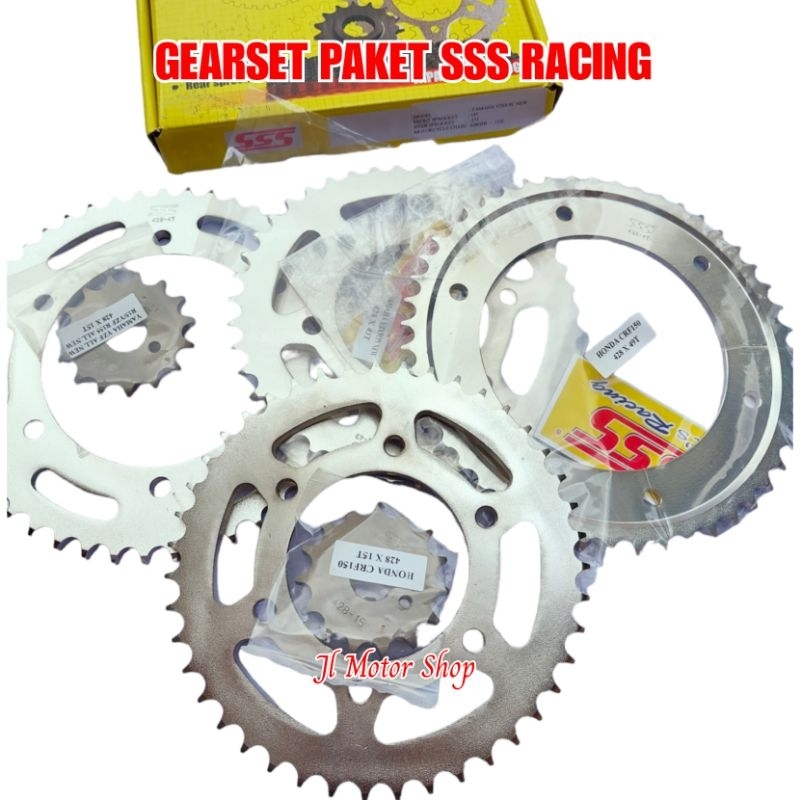 GIR CHAIN KIT GEAR PAKET SSS 428 HONDA CRF 150 CRF150 L CRF150L