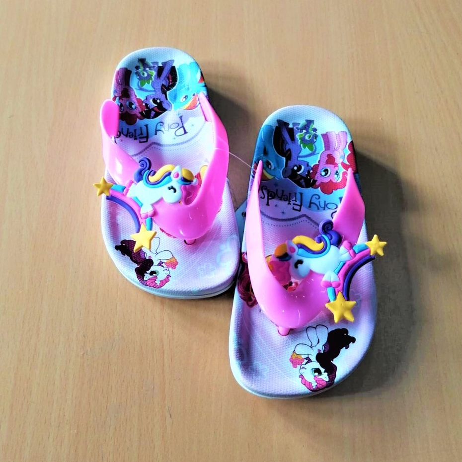 Sandal Unicorn V38 - Sandal Jepit Anak Perempuan