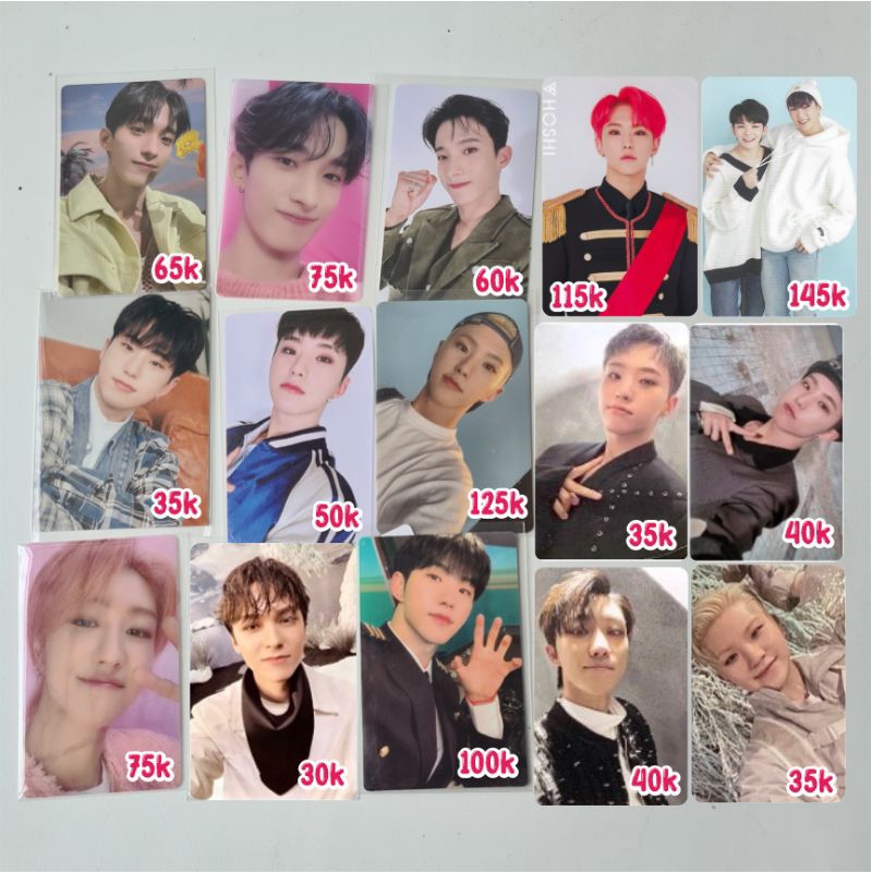 Seventeen Photocard Hoshi Pilot Dream PoL