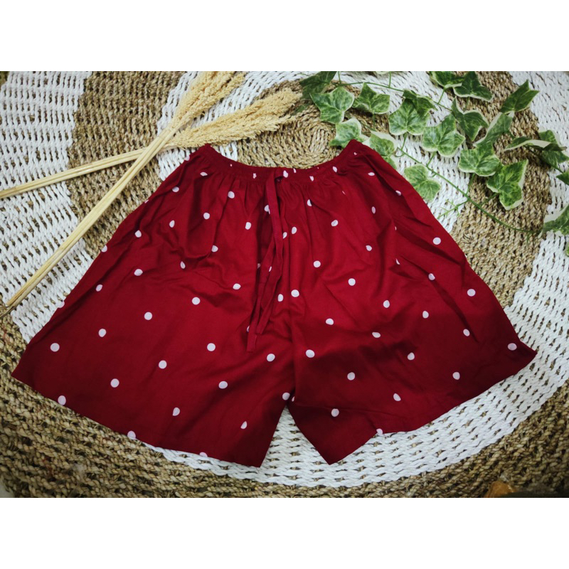 celana pendek rayon bali