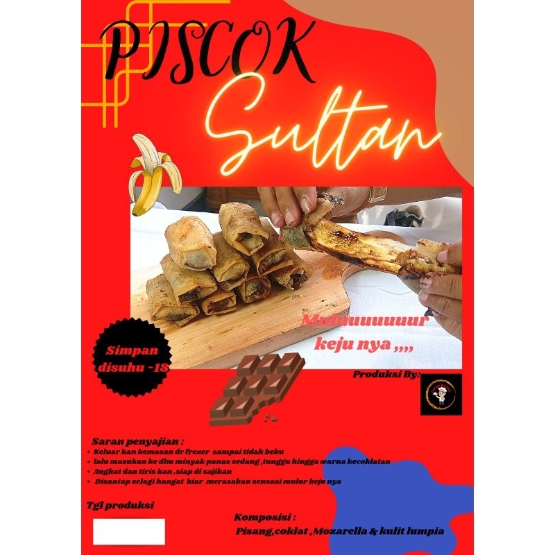 

PISANGCOKLAT,PISCOK,MOZARELLA