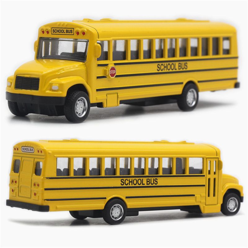 MAINAN BUS SEKOLAH SCHOOL BUS COCOMELON MAINAN MOBIL PULL BACK DIECAST MODEL