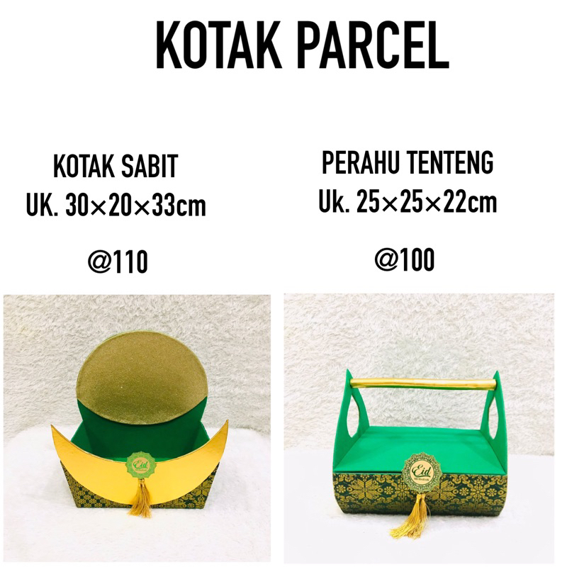 

KOTAK PARCEL KOTAK SABIT - LEBARAN 2023
