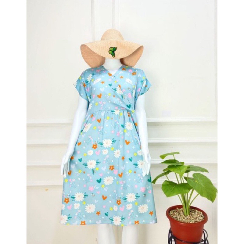 Daster kimono pendek motif Daster rayon busui Daster busui