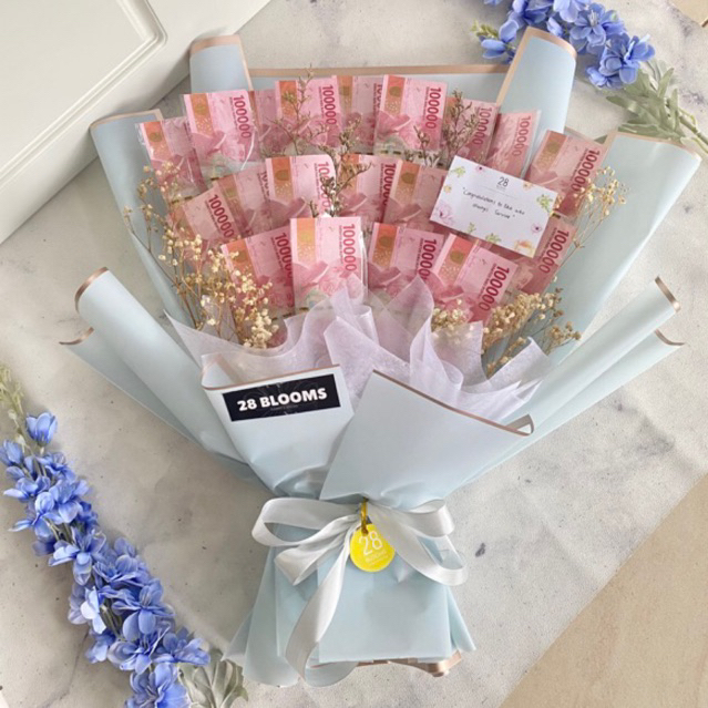 MONEY BOUQUET UANG ASLI / BUKET UANG ASLI