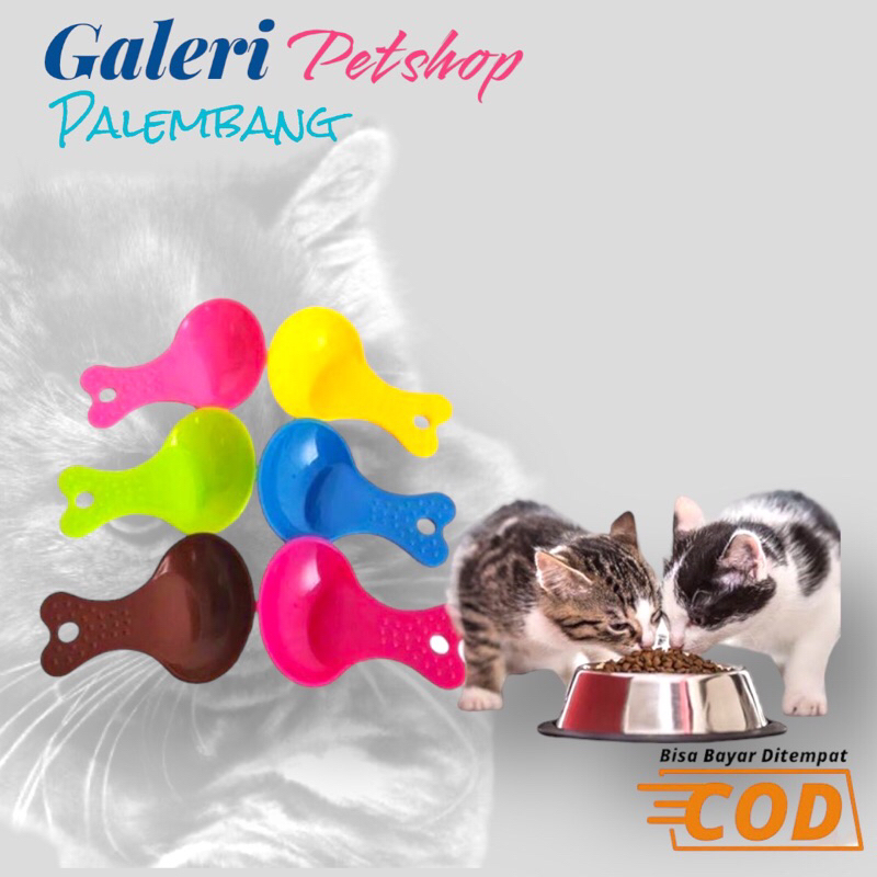 Sendok Takar Makanan Kucing