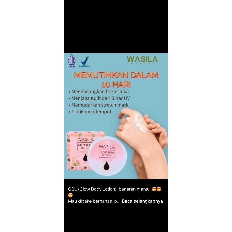 body lation wasila cosmetic