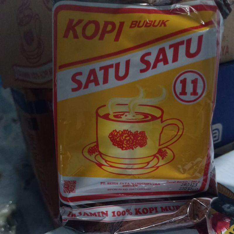 

Kopi bubuk merk satu satu