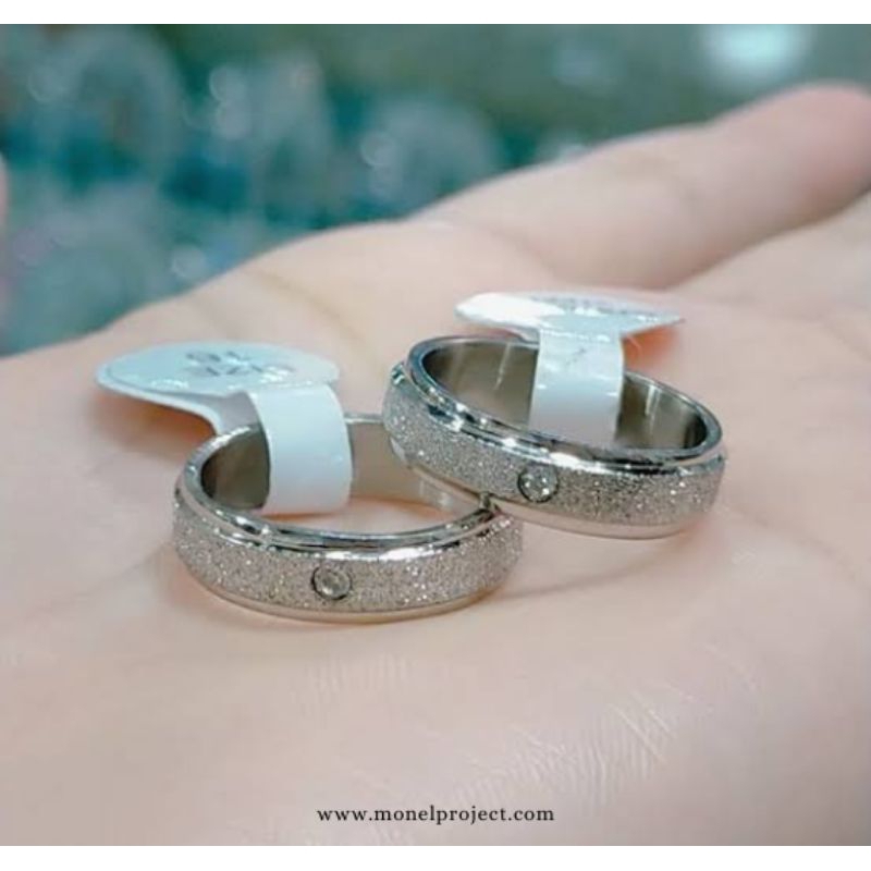 CINCIN TITANIUM SILVER PASIR MATA