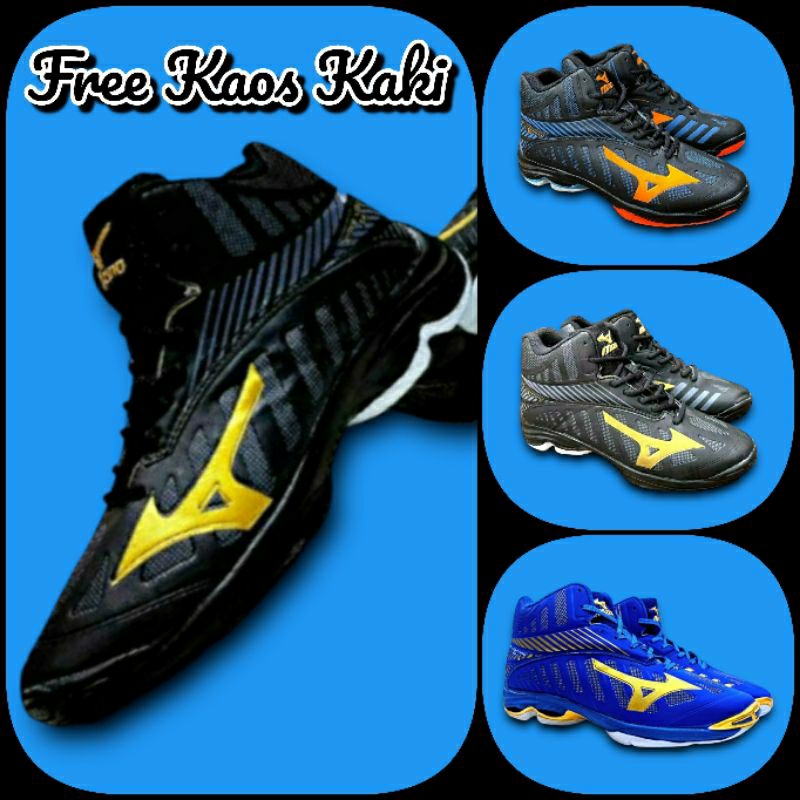 SEPATU VOLI VOLLY MI-ZUNO PRIA WLZ 4 MID