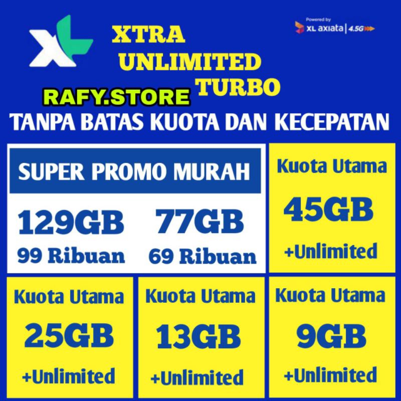 (PROMO) PAKET DATA XL MURAH XTRA COMBO FLEX BIG KUOTA COMBO PLUS VIP FULL 24JAM 30HARI