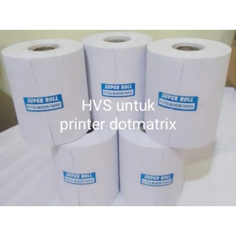 

RB Kertas struk kasir HVS 1Ply 75x60mm paket 10 pcs