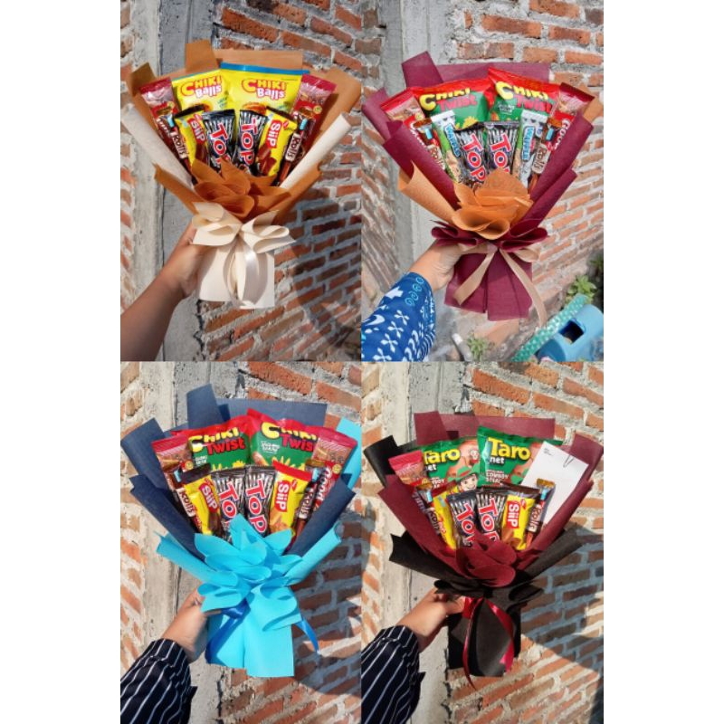 

BUKET SNACK WISUDA SEMPRO ULANGTAHUN / BUCKET JAJANAN WISUDA KLATEN / HAMPERS SNACK / BUKET SNACK KLATEN 15 RIBU / BUKET SNACK JOGJA SOLO / SNACK BOUQUET