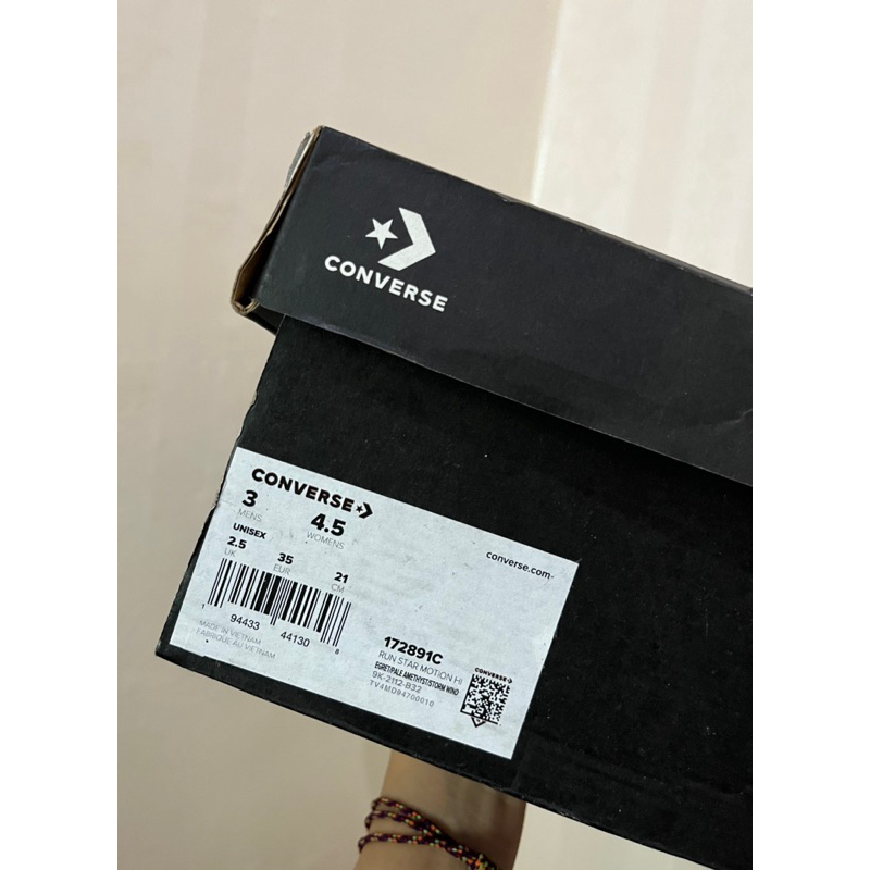 Converse run star Motion HI | sepatu converse