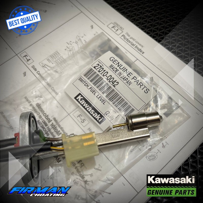 SENSOR SWITCH PLAMPUNG TANGKI BENSIN SWITCH FUEL LEVER NINJA R SS ORIGINAL KAWASAKI 27010-0042