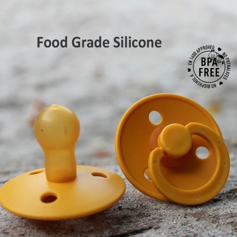 Empeng bayi silikon bulat classic rubber / Baby pacifier bulat