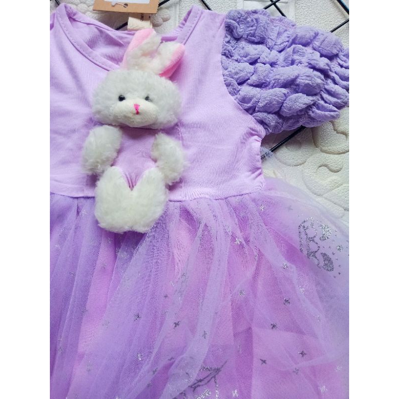 [0-5th] DRESS TUTU ANAK GAUN PESTA DRESS TILE ANAK IMUT MOTIF BONEKA BEAR SOFIA DRESS TUTU ANAK IMPORT PREMIUM MEWAH ORIGINAL