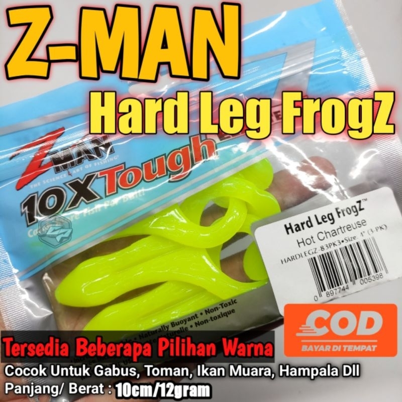 Soft Lure ZMAN Hard Leg FrogZ ECERAN/BIJIAN