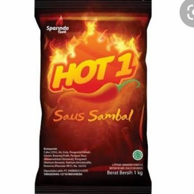 

Saos Sambal Hot1 1kg