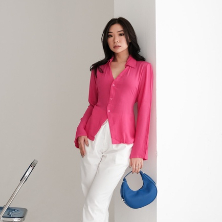 [TAVIA] DONNA BLOUSE / KEMEJA WANITA / BLOUSE WANITA / ATASAN WANITA