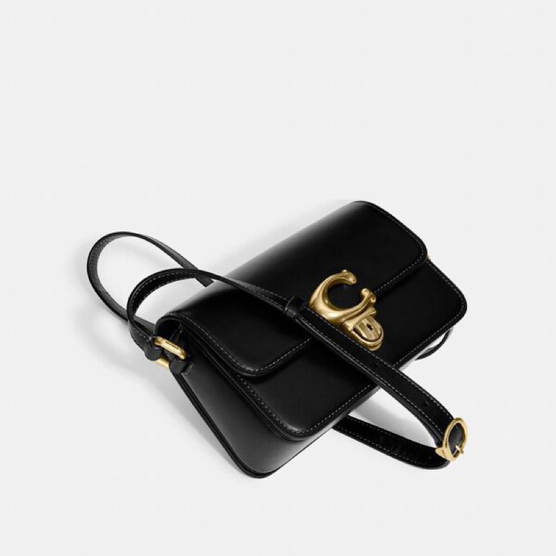 Coach Lock Retro Messenger Shoulder Bag (C6641)