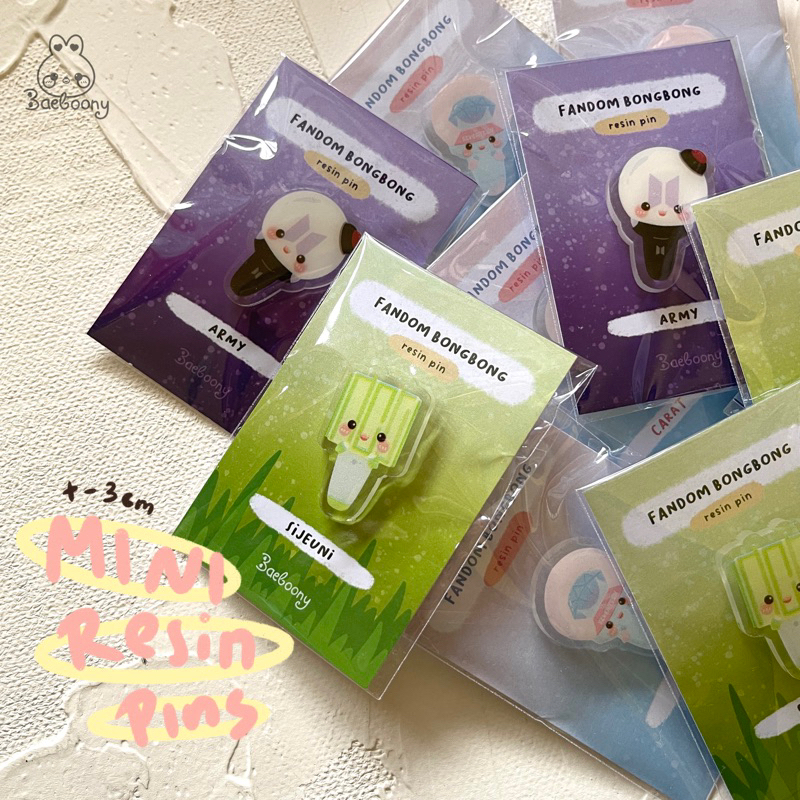 “Fandom Bong” Pins by Baeboony | kpop bros pin brooches