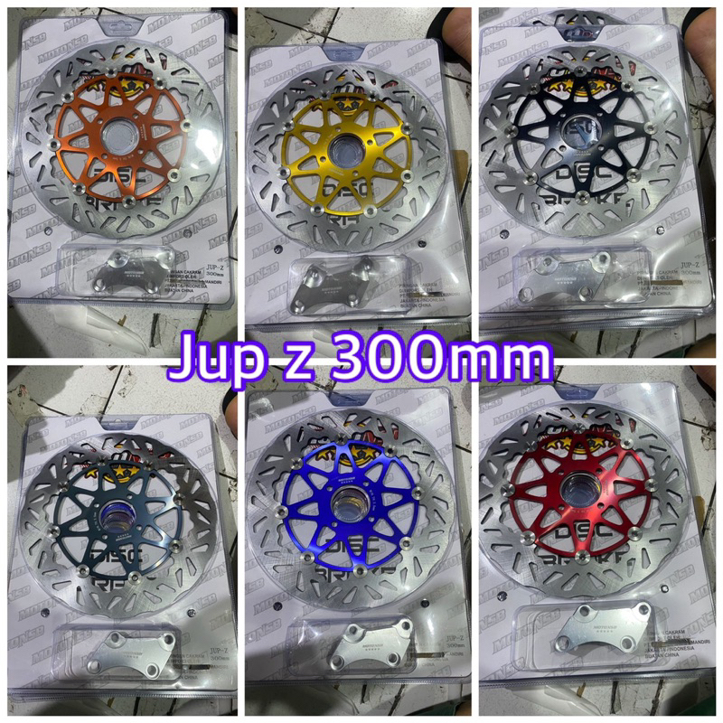 piringan cakram disk depan jupiter z 300mm breket floating cnc
