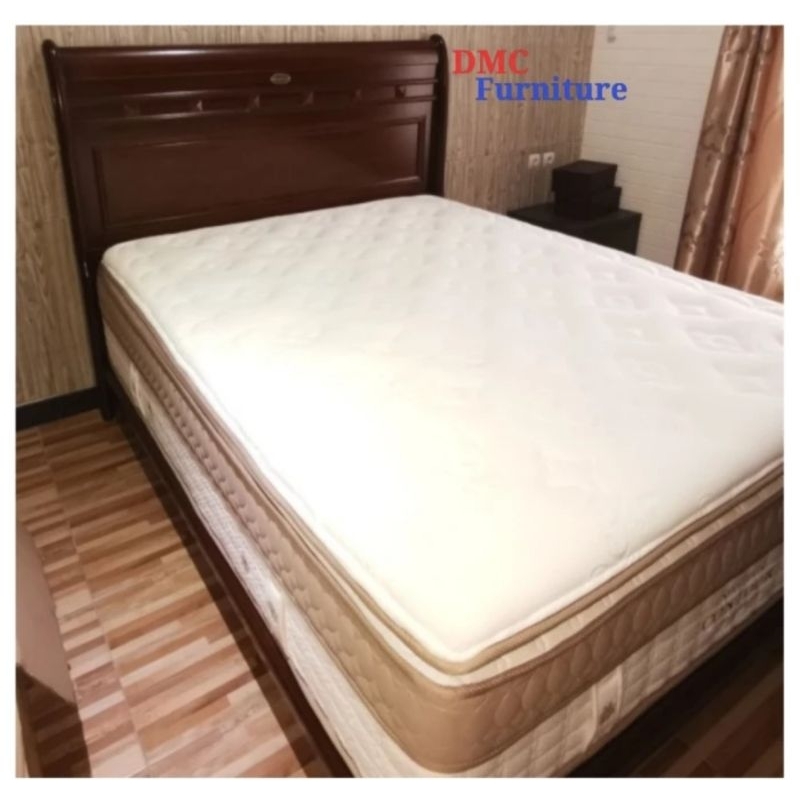 kasur springbed guhdo kasur empuk Guhdo Spring Bed Individual Contour Latex Multy layes Pocket Spring 160x200 cm Base Victorian Hb Zidane