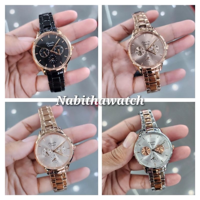 Jam Tangan Wanita Alexandre Christie AC2A39 New 2A39 Original Garansi Resmi