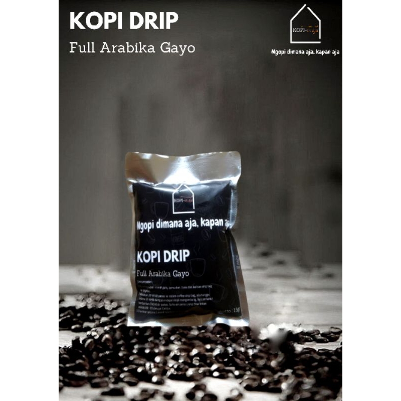 

Kopiinaja KOPI DRIP FULL ARABIKA 15gram