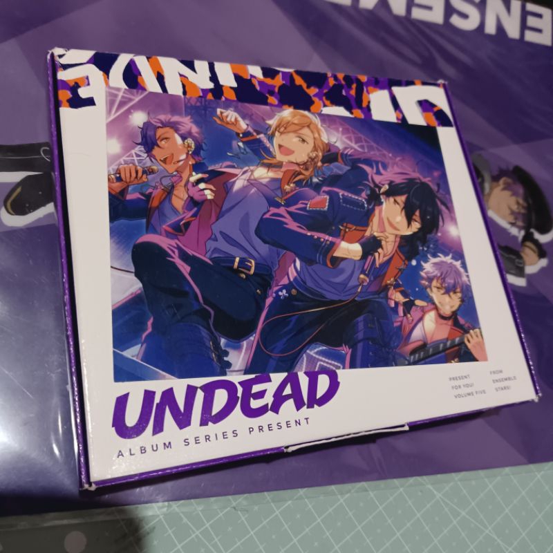 (box damage) Ensemble Stars Undead CD Limited ver