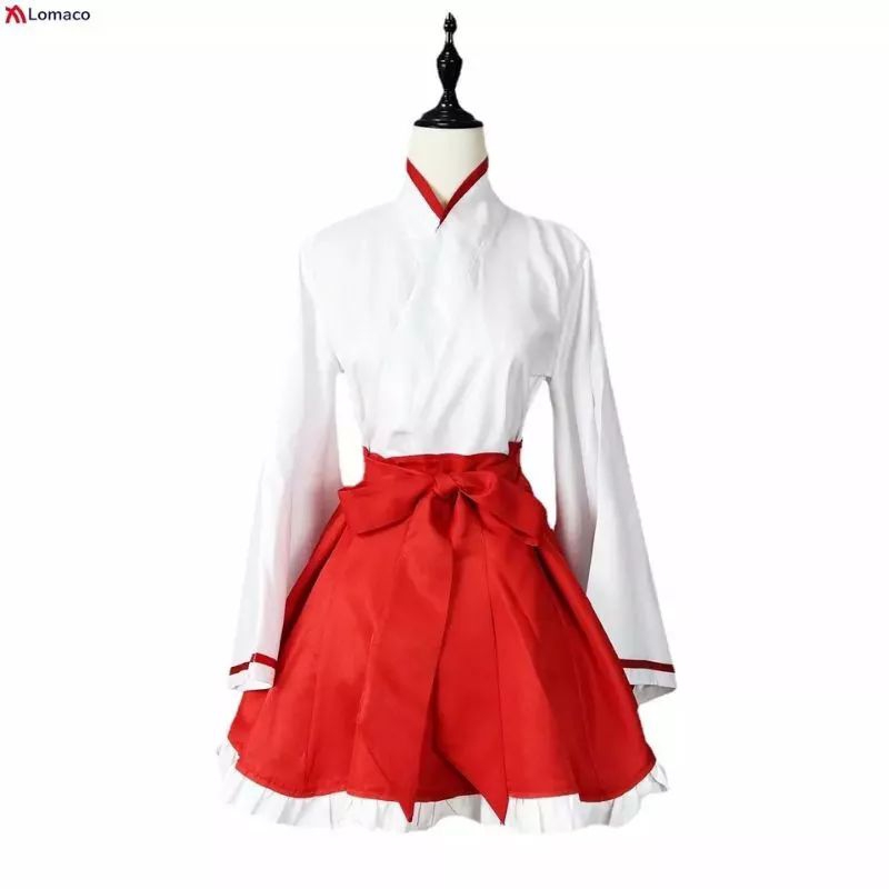 kostum anime inu x boku SS Cosplay shirakiin Riricho Costumes Hallowen Witch Clothes for Women