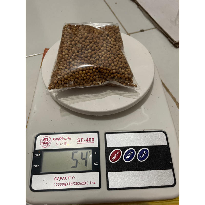 

Biji ketumbar 50gr