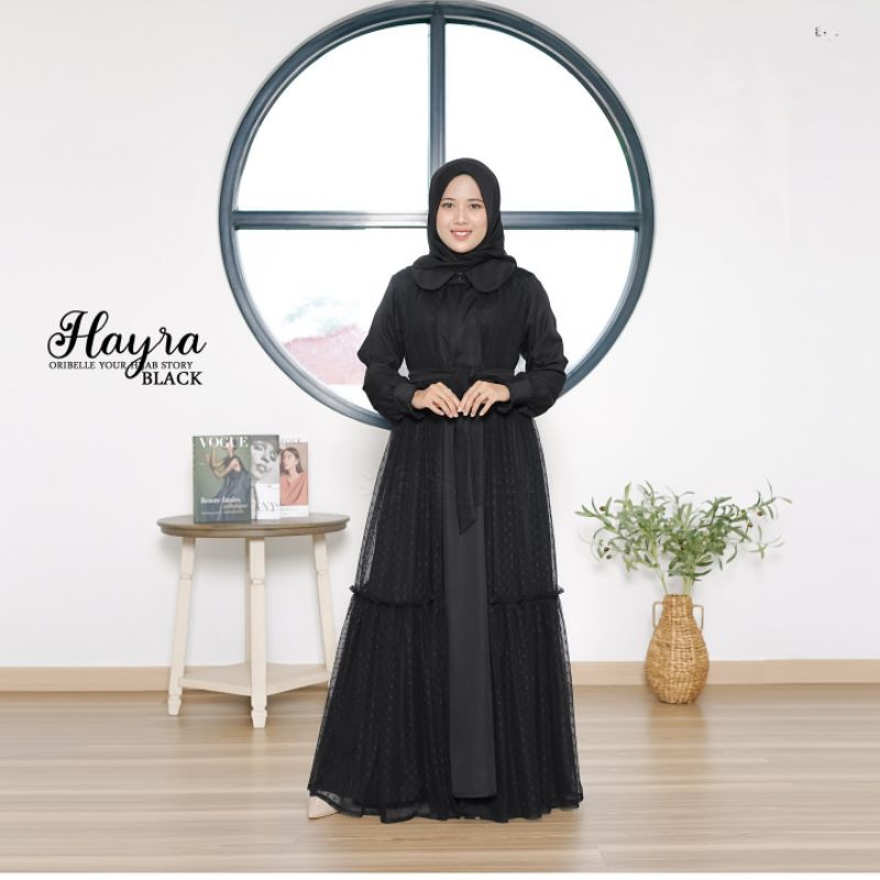 HAYRA COUPLE MOM &amp; KIDS FREE HIJAB MIX TILEDOT/YUMNA COUPLE ORIBELLE KEKINIAN/GAMIS SHAKILA MIX OUTER TILEDOT/FAR MOSLEMSTORE