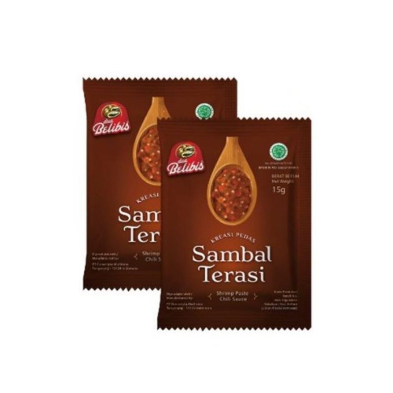 

Sambal terasi dua belibisbsambel sachet