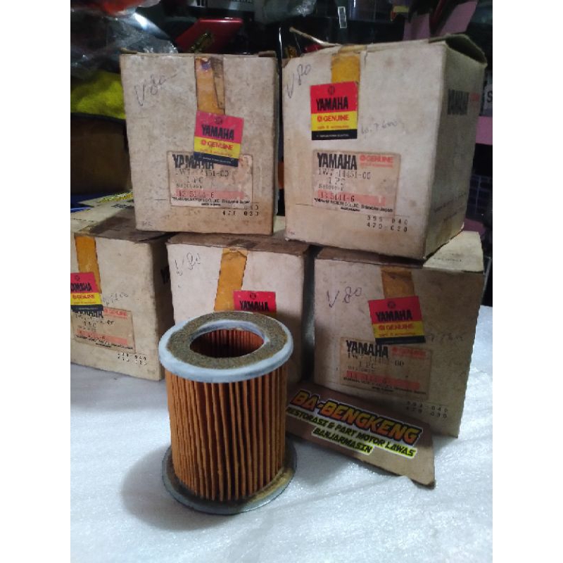 Filter Udara Yamaha V80V75 Ori NOS Japan