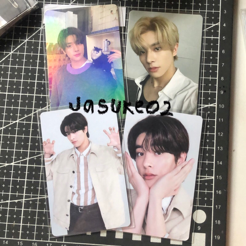 Jake Enhypen Photocard Holo Charybdis Solo Jacket Senkou Trading Card Koleksi Idol Kpop PC Sim Jaeyu