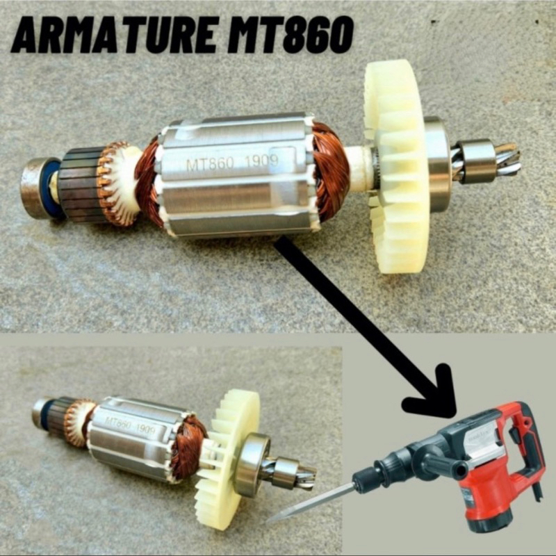 Armature MT860 BULL untuk Mesin Bobok Maktec Mt860