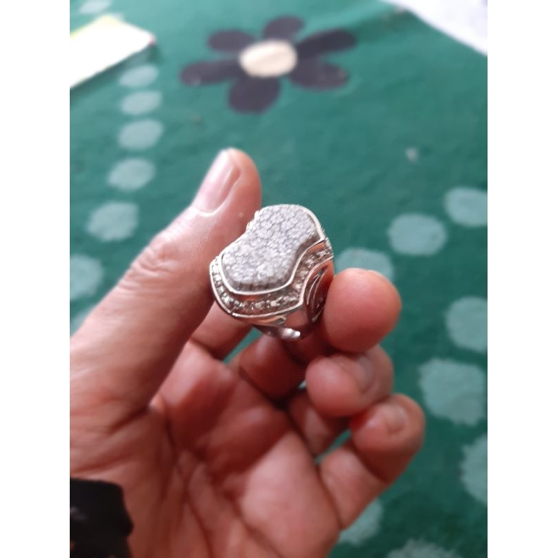 cincin batu teratai modifikasi terompah nabi