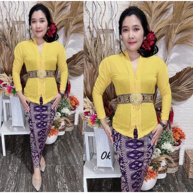 KEBAYA BALI JADI KARTINI LENGAN PANJANG | KEBAYA KARTINI BALI