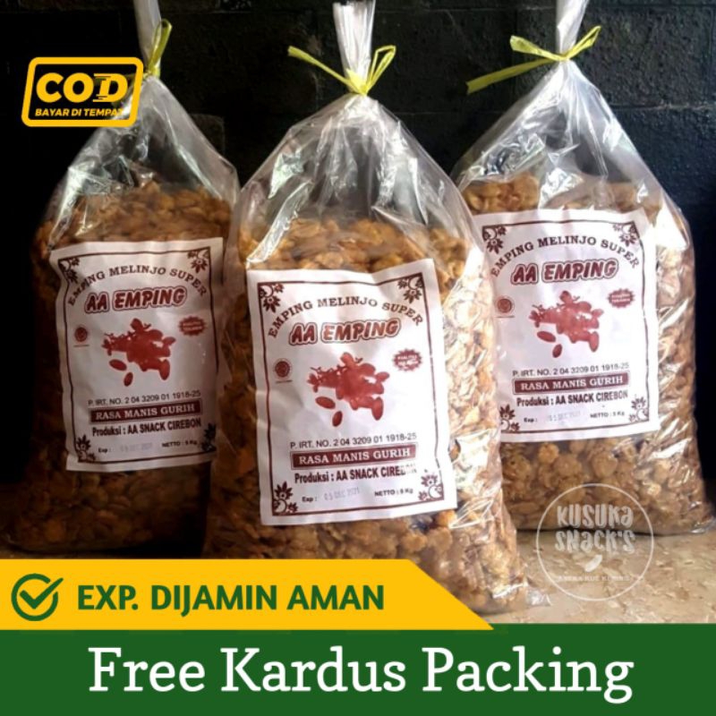 

EMPING MANIS 5 KG HARGA PABRIK - COD