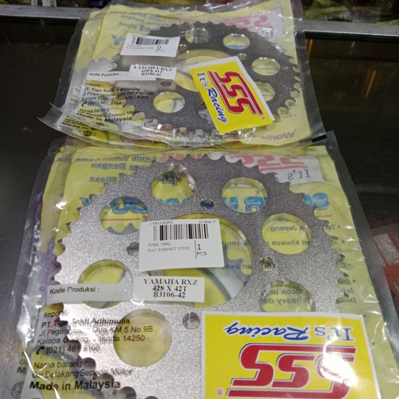 gear belakang sss 428 fu old/new/gear belakang sss 428 - 35.38.39.40.41