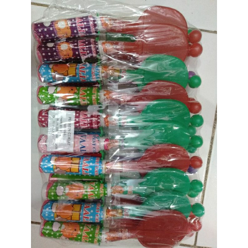 

permen coklat berhadiah raket isi 20pcs