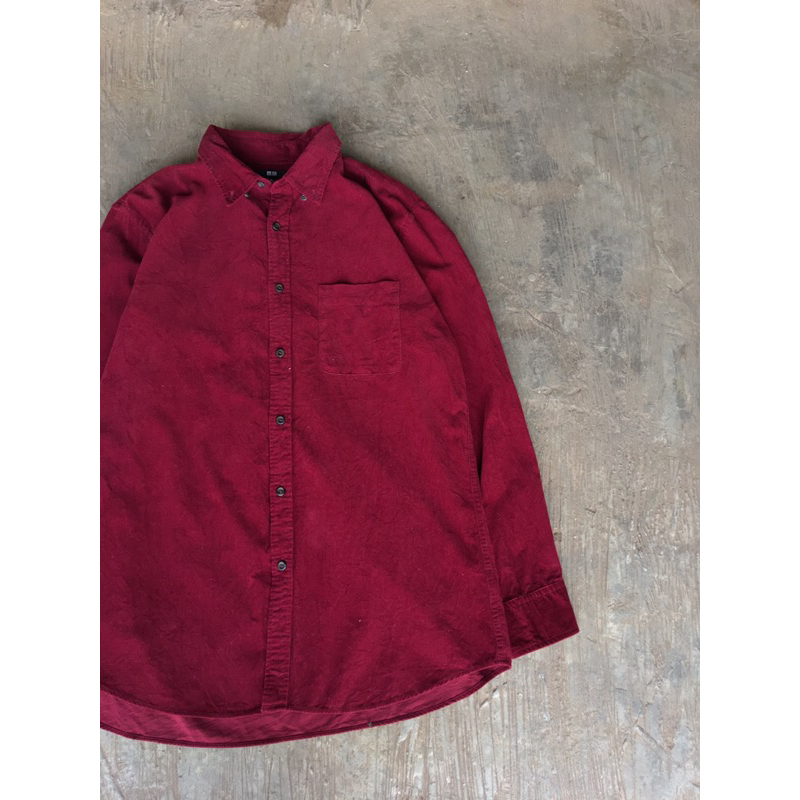KEMEJA CORDUROY By Uniqlo