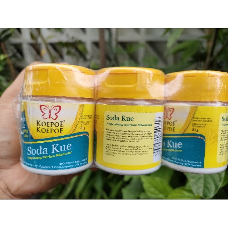 KOEPOE SODA KUE /NATRIUM BIKARBONAT 81G