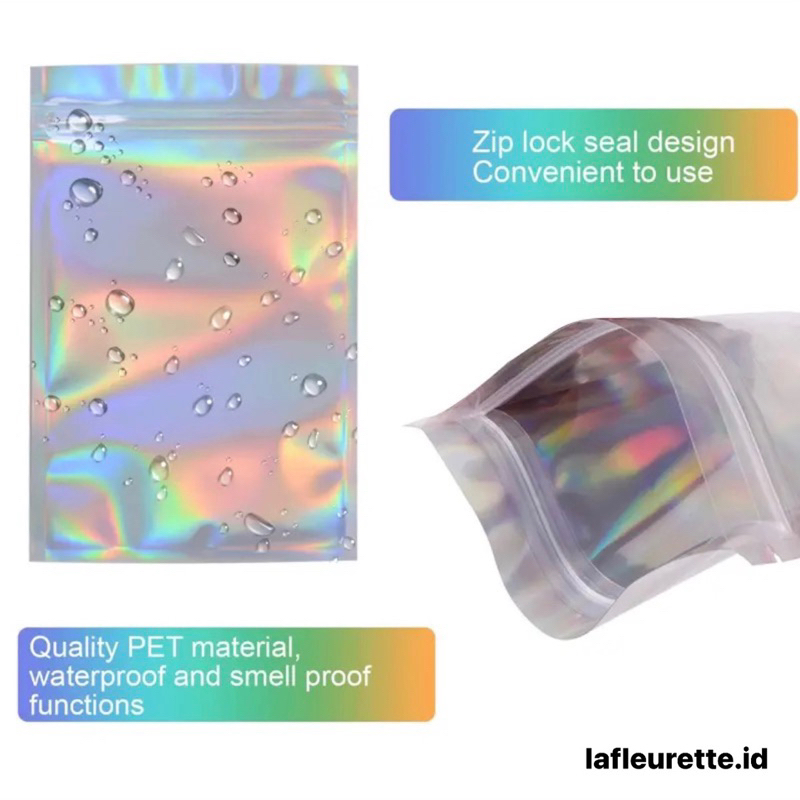 Ziplock Hologram / Ziplock Waterproof / Zip lock / Holographic Ziplock / Reuseable Ziplock / Resealable Ziplock