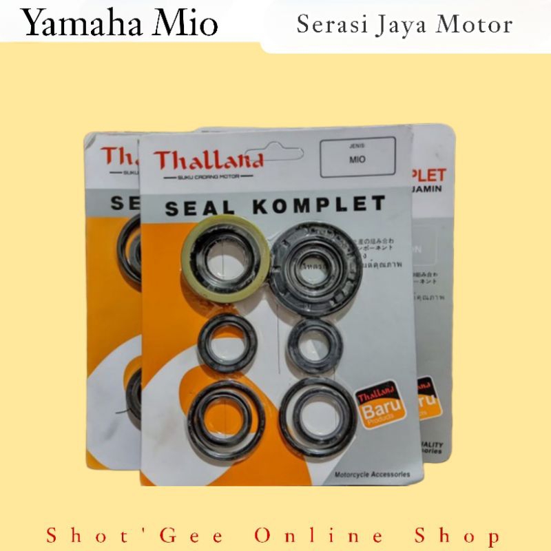 SIL SEAL SET OLI SEAL SET KOMPLIT YMH MIO GARNIS SPORTY SMILE SOUL FINO CARBU