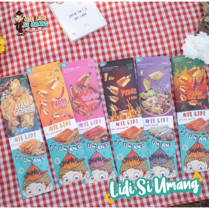 

[AGEN KOTA BATU] READY STOCK Mie Lidi Siumang 130gr