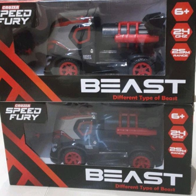 beast cruzer speed fury rc angry truck