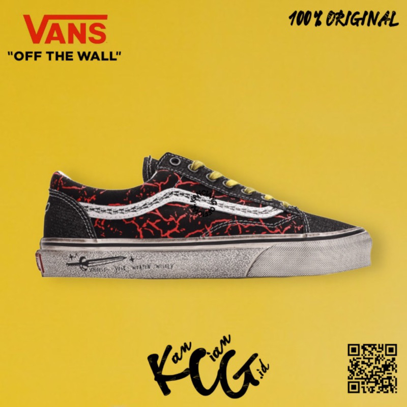 Vans Style 36 Old Skool X Stranger Things Club Hellfire Original